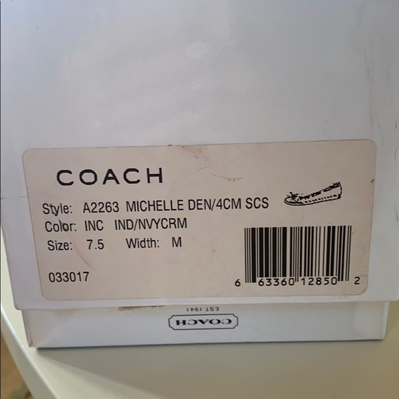 Coach A2263 Michelle shoes - Picture 4 of 4